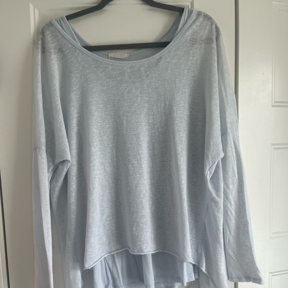 Scandal Italy Light Blue Women's Top
